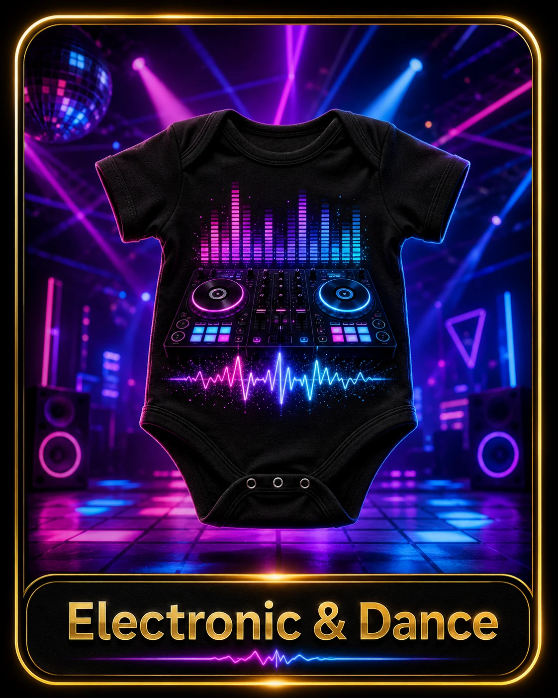 Electronic & Dance genre card