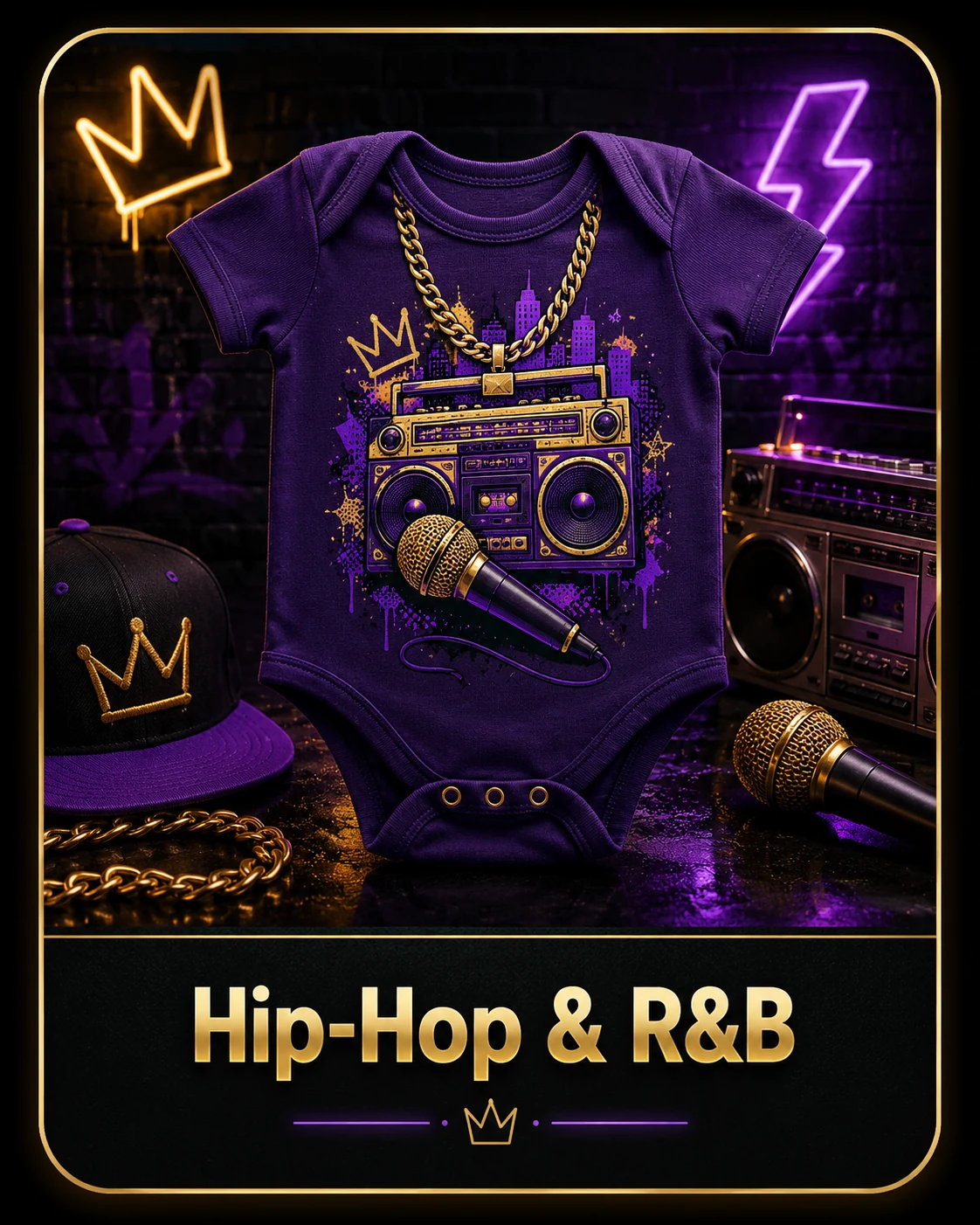 Hip-Hop & R&B genre card