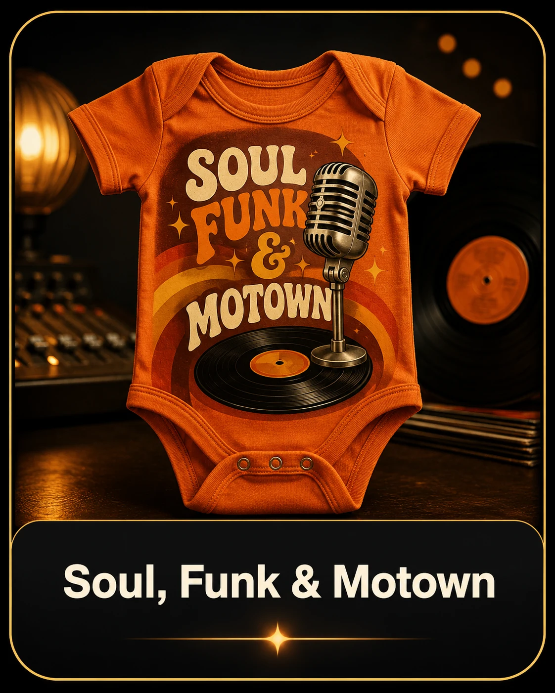 Soul, Funk & Motown genre card